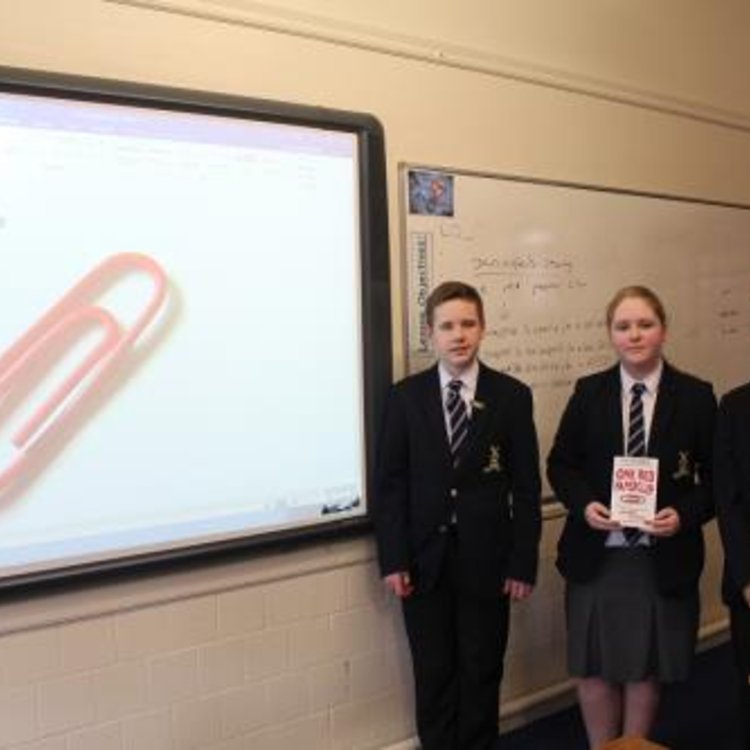 Image of One Red Paperclip