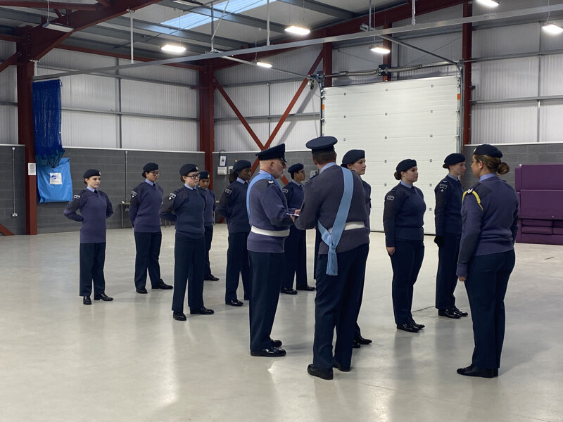 Image of KGS RAF section's inaugural participation in Regional Air Squadron Trophy