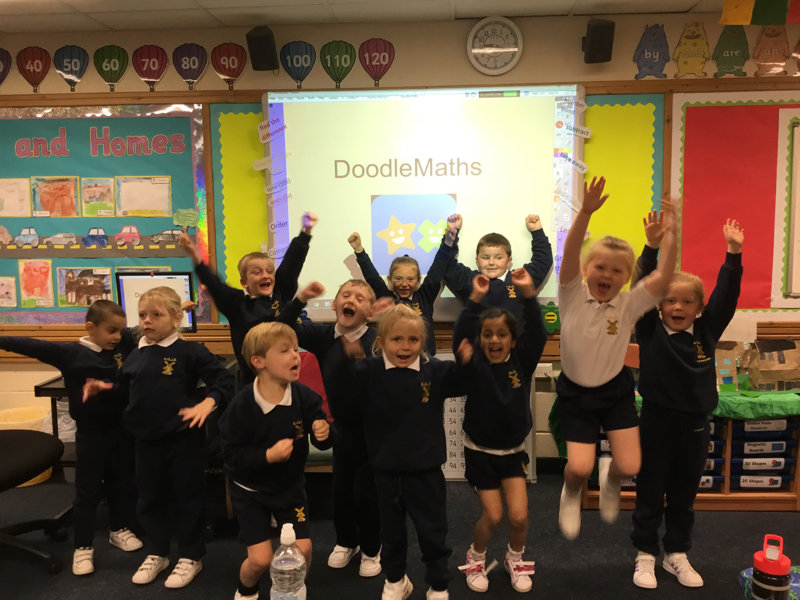 Image of Doodle Maths 14 Day Challenge Winners!