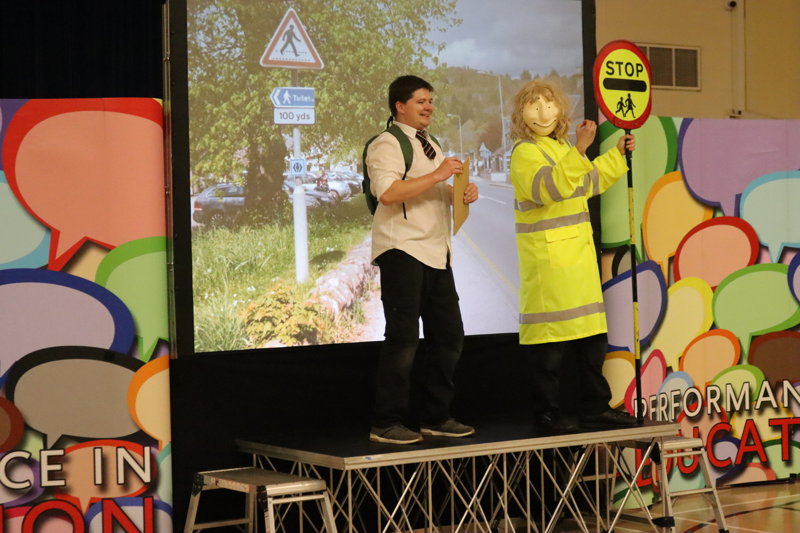 Image of Performance in Education deliver important road safety message